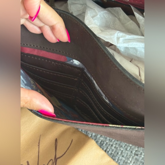 Patricia Nash Nubuck Suede Crossbody – Chocolate - Picture 15 of 16